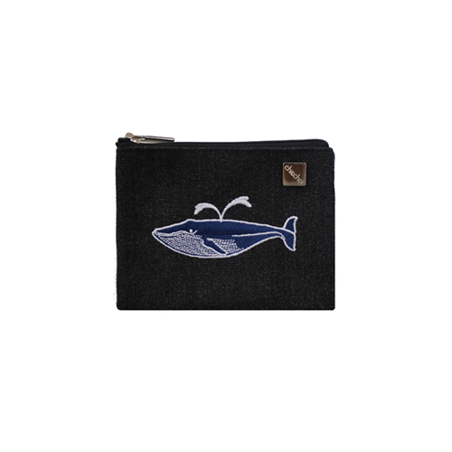 whale card pouch