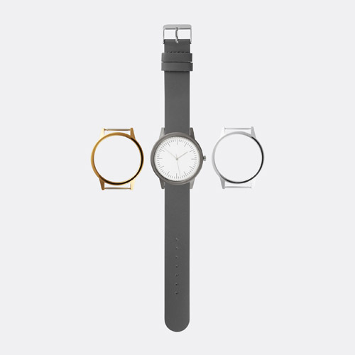 [유니트워치스] Unit-100 Changeable watch / Gray 