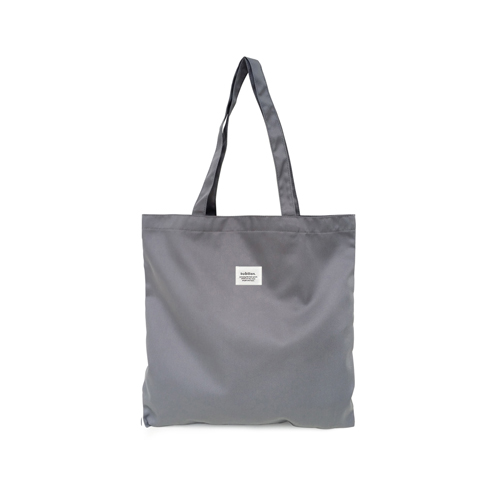 [버빌리안] Basic eco bag (gray) - 에코백