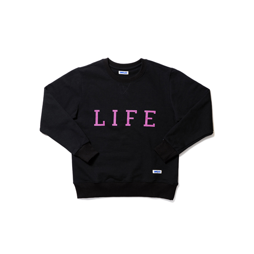 LIFE 스웻셔츠-블랙