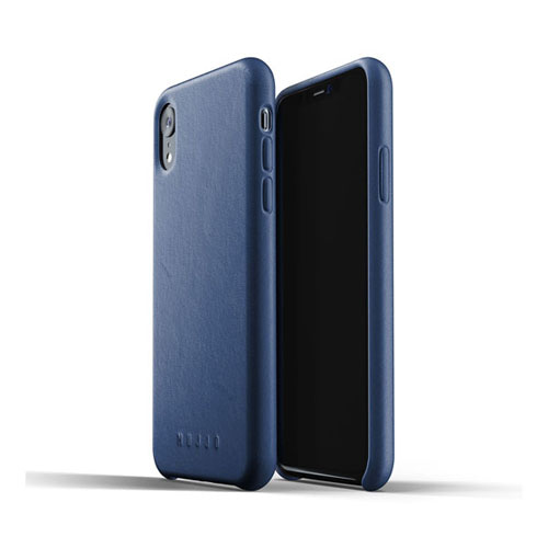 [무쪼] Full Leather Case for iPhone Xs Max - Blue