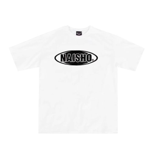 NAISHO CIRCLE LOGO BLACK T- SHIRT