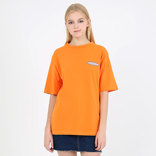[TOi/토이] 로고 반팔 티셔츠 오렌지