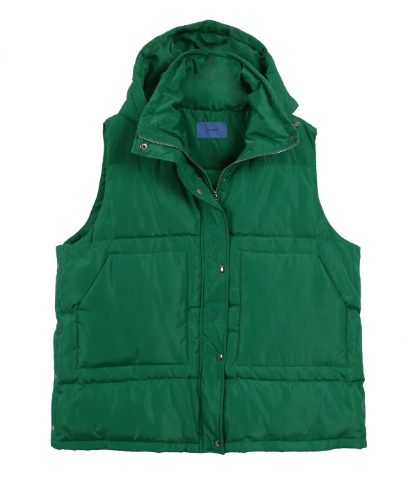 [엘샵] Duckdown cotton-candy padding vest