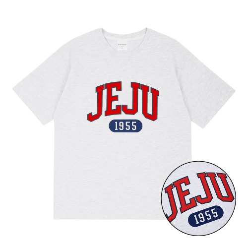 [아일랜드프로젝트] Classic JEJU 1955 T-Shirt - Ash
