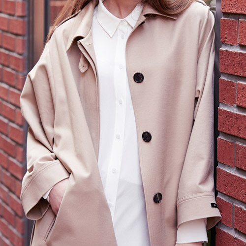 LORDY&amp;HEE TRENCH COAT - BEIGE