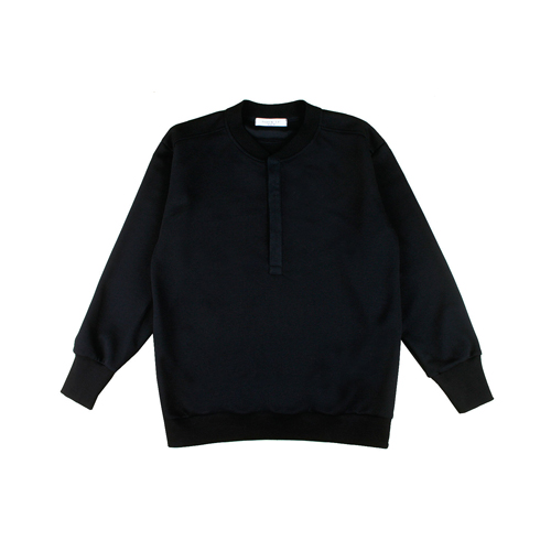 Riff henley sweatshirt - Black