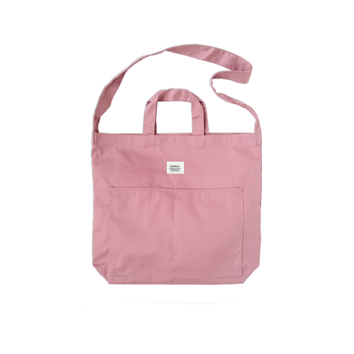 [버빌리안] Basic cross bag (pink) - 크로스 백