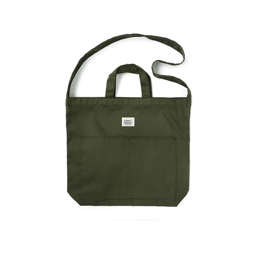 [버빌리안] Basic cross bag (khaki) - 크로스 백