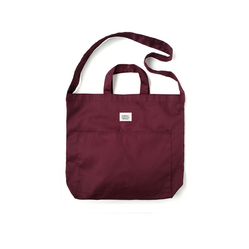 [버빌리안] Basic cross bag (burgundy) - 크로스 백