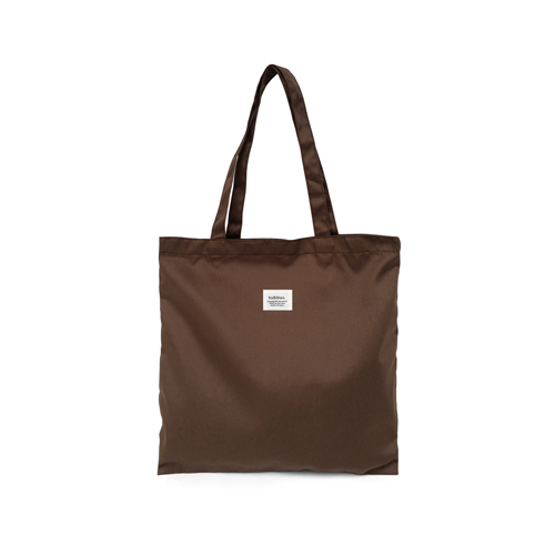 [버빌리안] Basic eco bag (choco brown) - 에코백