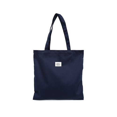 [버빌리안] Basic eco bag (navy) - 에코백