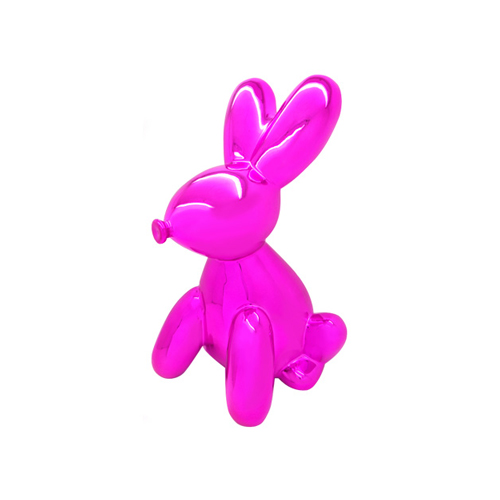 토끼 풍선 핑크-저금통