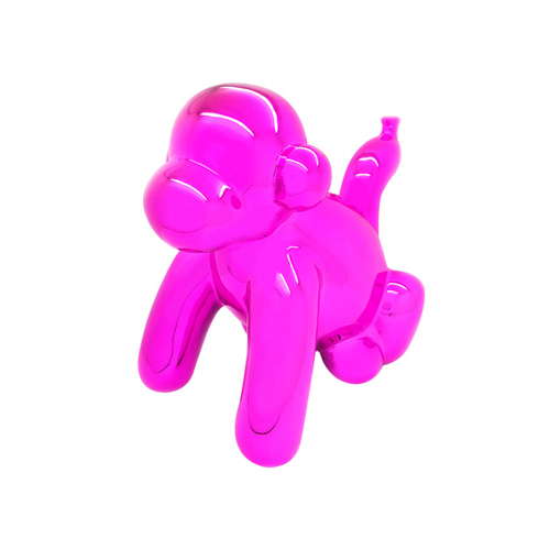 원숭이 풍선 핑크-저금통