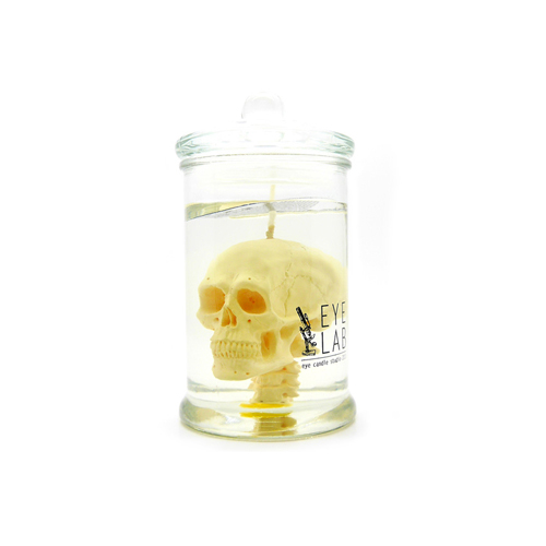 [EYECANDLE] Skull in jar White-캔들