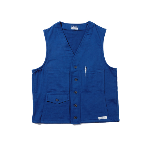 [라이크어라이언] [L.A.L] Utility work vest-navy blue