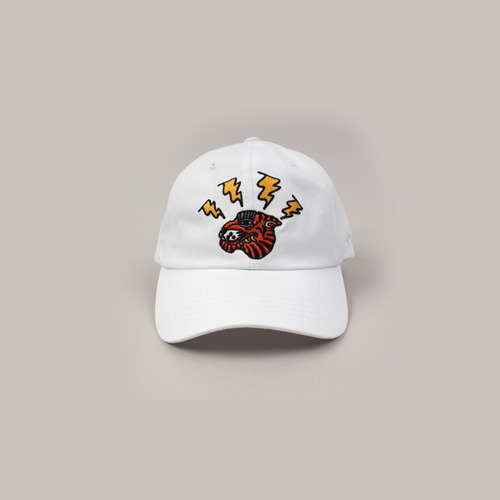 [UNIVERSAL CHEMISTRY×NAVYFACTORY LAB]Thundeh Tiger Ballcap WH (볼캡)