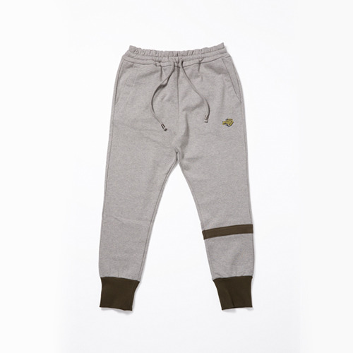 FROG slim jogger pants gray