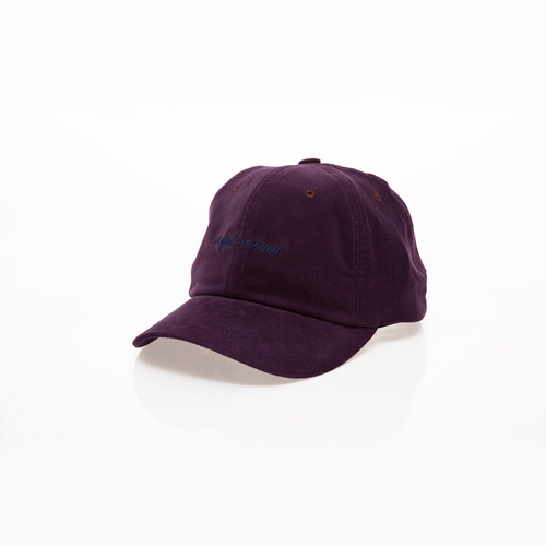 TRUST corduroy ball cap purple