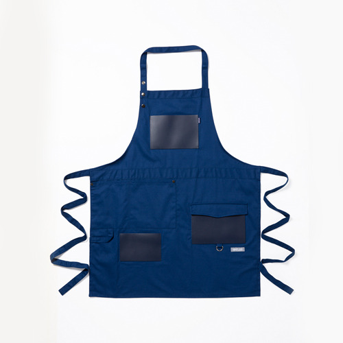 work apron No.F-1 blue