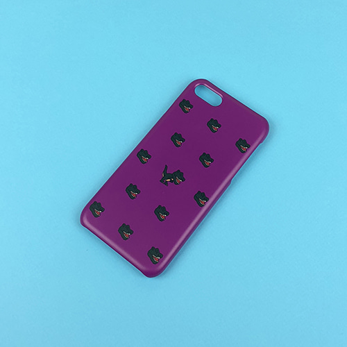 [MINU] Dino phone case[Violet]