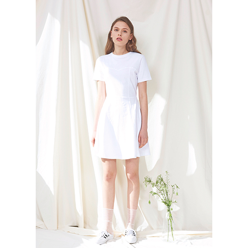 [엘샵] Line mini dress