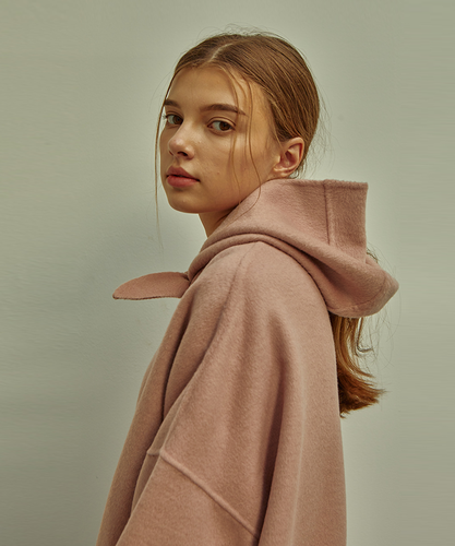 [엘샵] Handmade hood coat_pink