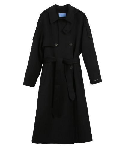 [엘샵] handmade double good coat_black