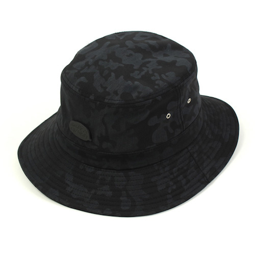 [유니버셜케미스트리] Camo Black Nylon Bucket Hat