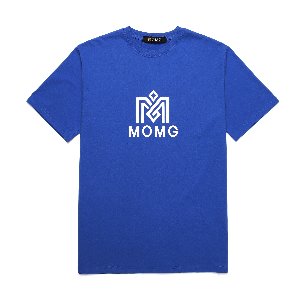 M.O.M.G BASIC LOGO T / BLUE
