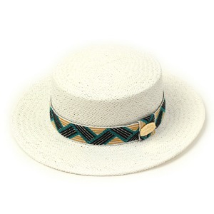 [유니버셜케미스트리] Cool Line White Panama Hat