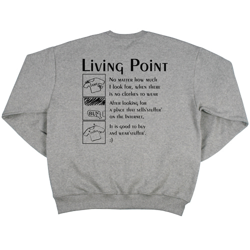[스터퍼] Living point Sweatshirt