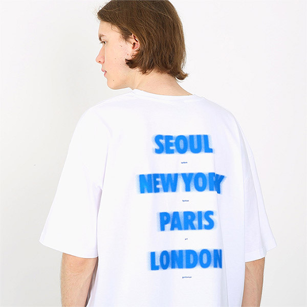 [텐블레이드] 스모그 시티 티셔츠-화이트