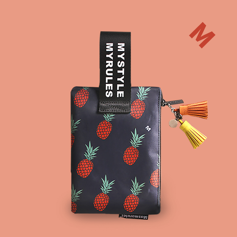 [마스마룰즈] Cute pineapple 마약 스트랩 파우치