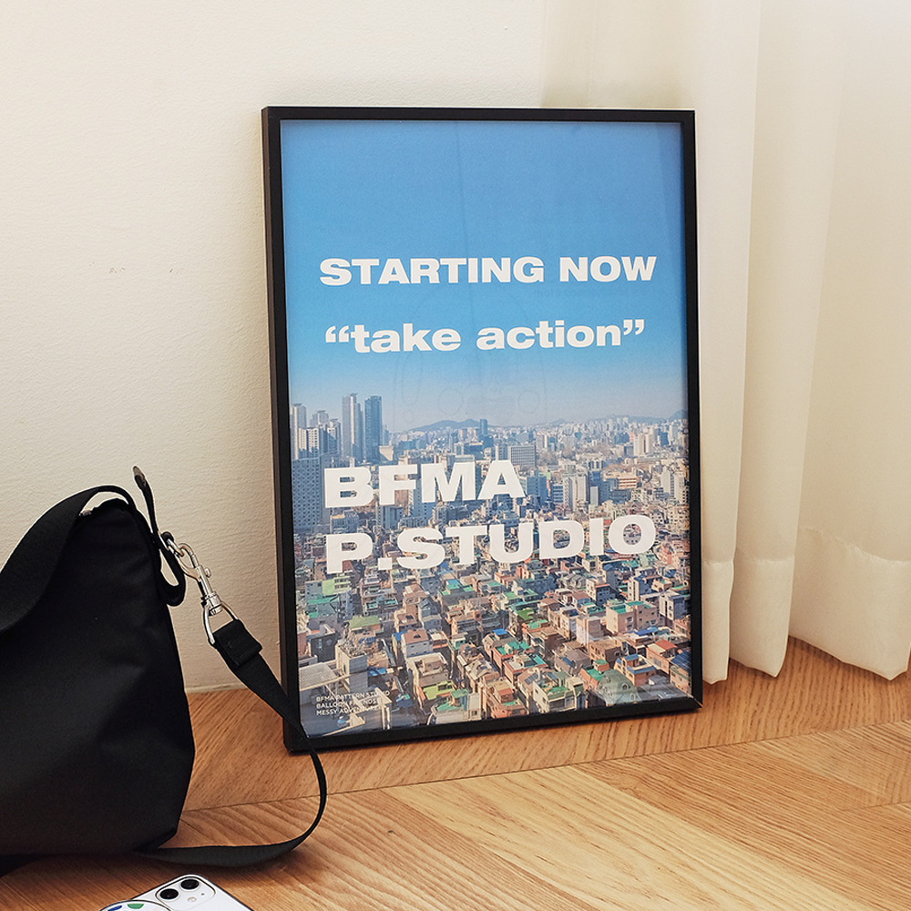 [벌룬프렌즈] BFMA A4,A3 포스터 - 테이크액션