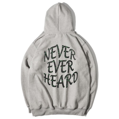 [그래미누스] N.E.H stitch hoodie / Gray