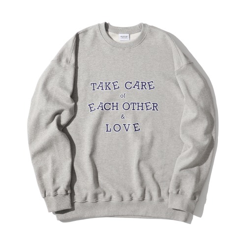 [그래미누스] T.E.L sweatshirt / Gray