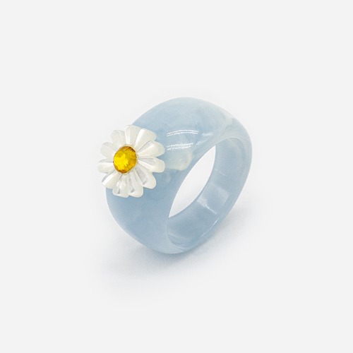 [종종] summer sky flower ring (반지)