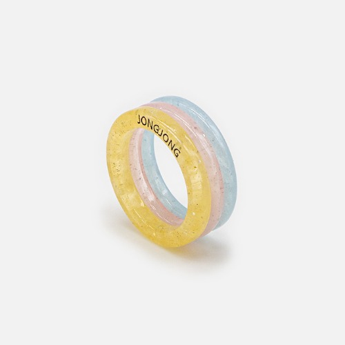 [종종] pink lemon jelly ring (반지)