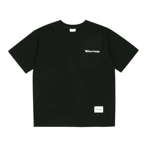 [아일랜드프로젝트] Cherry Blossom Logo T-Shirt - Black