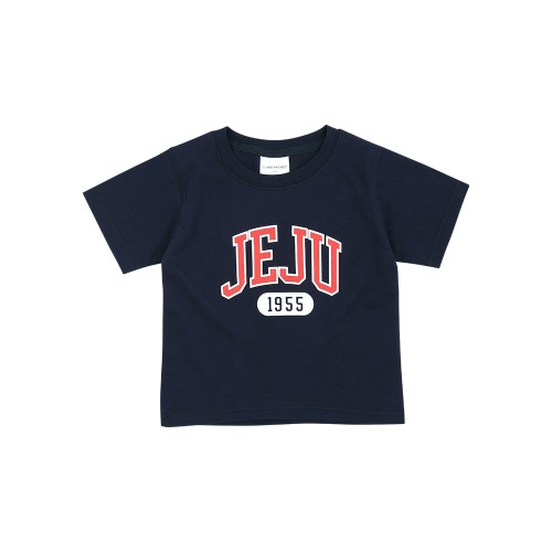 [아일랜드프로젝트] Classic JEJU 1955 T-Shirt - Navy (Baby)
