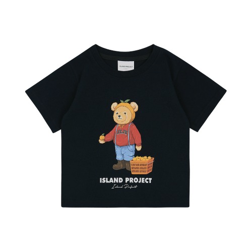 아일랜드프로젝트 Mandarine Bear T-Shirt (Baby) - Navy