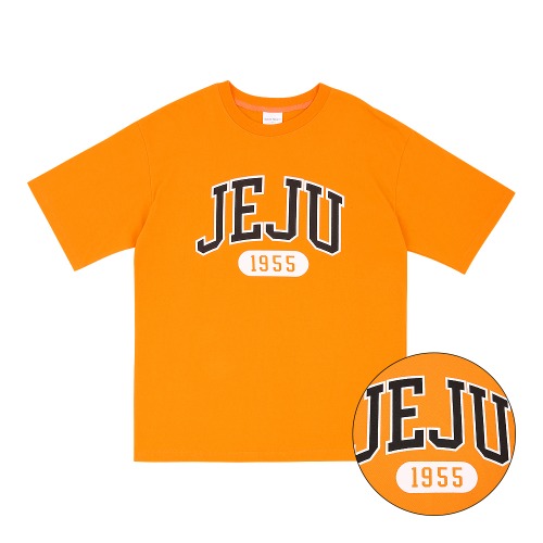 아일랜드프로젝트 Classic JEJU 1955 T-Shirt - Orange